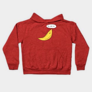 Aw Hell No Banana Kids Hoodie